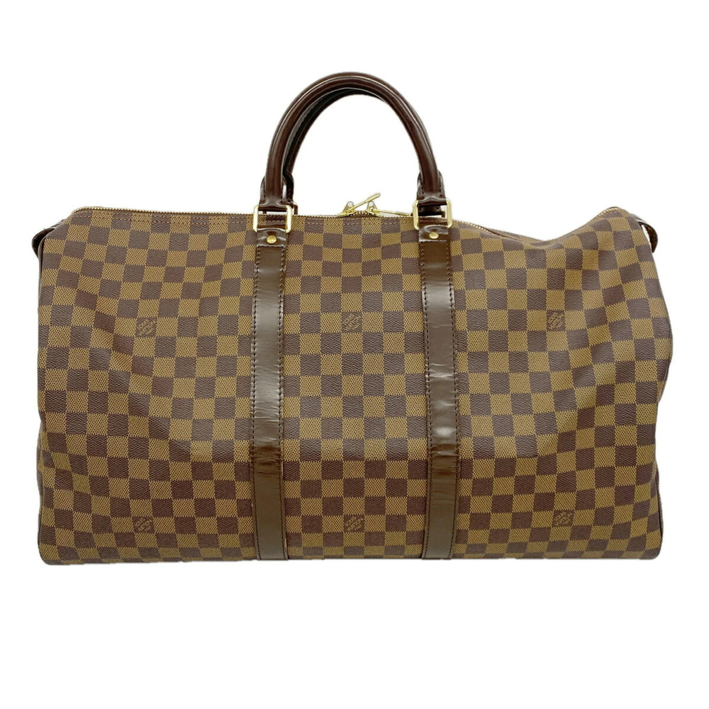 Louis Vuitton Bag/Boston Bag Damier Keepall 50 N41427 Ebene Men's/Women's P35...